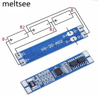 บอร์ดป้องกันที่ชาร์จแบตเตอรี่ลิเธียม 3S 12V 8A Li-ion 18650 11.1V 12.6V 10A BMS