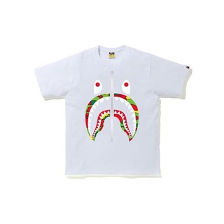 เสื้อ เสื้อยืด เบฟ Bape STA CAMO SHARK TEE BY BATHING APE สีขาว ของใหม่ ราคาถูกกว่าป้าย !!! พร้อมส่งสามารถปรับแ