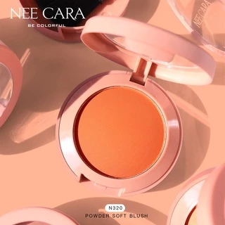 ♦️ของแท้·ส่งด่วน·ถูก♦️Nee Cara Powder Soft Blush #N320 : neecara นีคาร่า พาวเดอร์ ซอฟท์ บลัช x 1 ชิ้น days