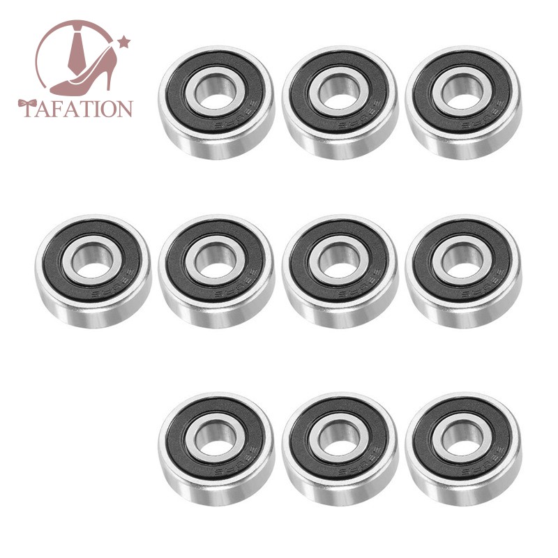 💓10pcs 628RS 8mmx24mmx8mm Double Sealed Miniature Deep Groove Ball Bearing