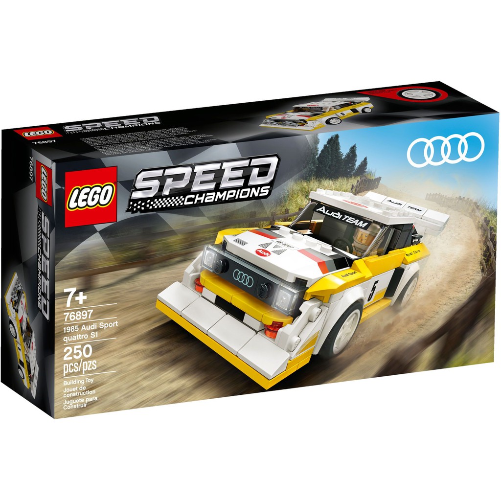 [BOB] 76897 LEGO Speed Champions 1985 Audi Sport quattro S1 ใหม่ MISB