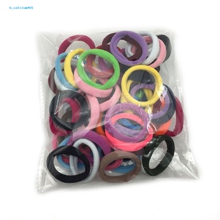 Farfi  50 Pcs Women Girls Hair Band Ties Rope Ring Elastic Hairband Ponytail Holders