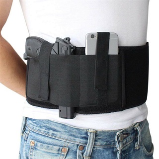 ยุทธวิธีการล่าสัตว์ Universal pistol waist HOLSTER ปกปิด Carry Gun Belly band ยุทธวิธี pistol HOLSTER สำหรับขวามือซ้าย