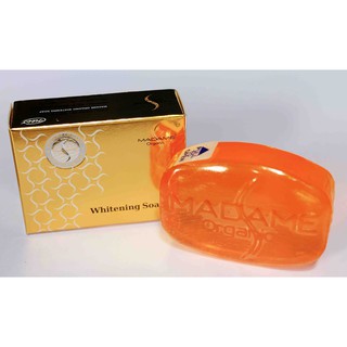 Madame Organic Whitening Soap มาดามออร์แกนิก สบู่ไวท์เทนนิ่ง.