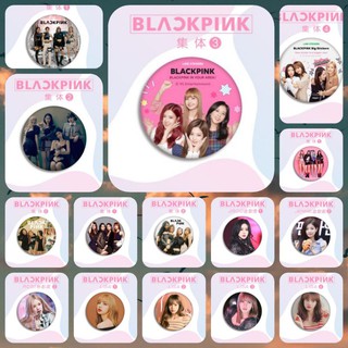 เข็ดกลัด(พร้อมส่ง🇹🇭)เข็ดกลัดเเบล็คพิงค์ (BLACK PINK)