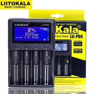 เครื่องชาร์จ Liitokala Lii-PD4 Smart Universal LCD Fast Charger