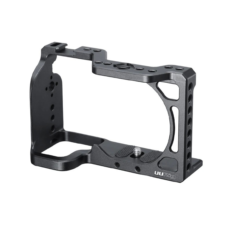 UURig C-A6600 Camera Cage for Sony A6600 1/4 Thread Hole to Top Handle ...