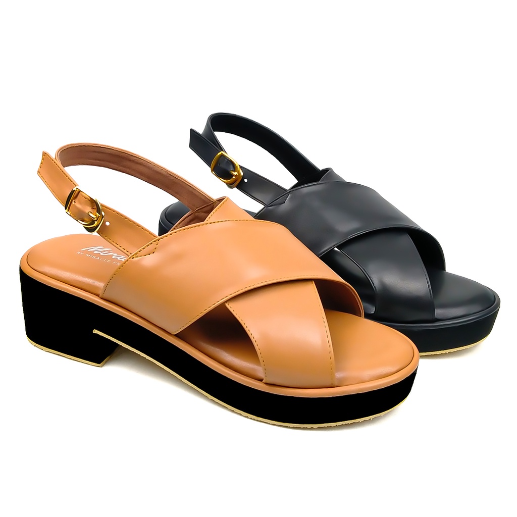 Miracle By Miracle Project - Quince Series 01 รองเท ้ าส ้ นเตารีด 5 ซม