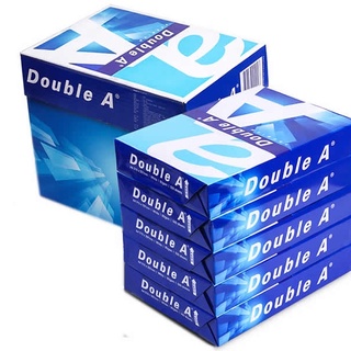 กระดาษถ่ายเอกสาร A4 Double A (80 แกรม 500 แผ่น/รีม)