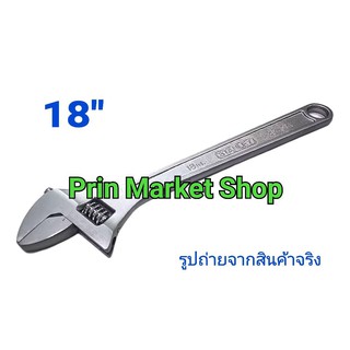 STANLEY เครื่องมือช่าง ประแจเลื่อน มาตรฐานอเมริกา ขนาด 18" รุ่น87-371#1881