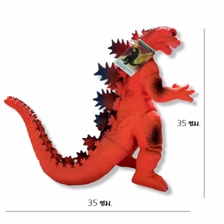 มีของแถม โมเดล Godzilla - ก็อตซิลล่าตัวใหญ่ ขนาด 35 cm. โมเดลก๊อตซิลล่า ผลิตจากวัสดุ PVC คุณภาพดี