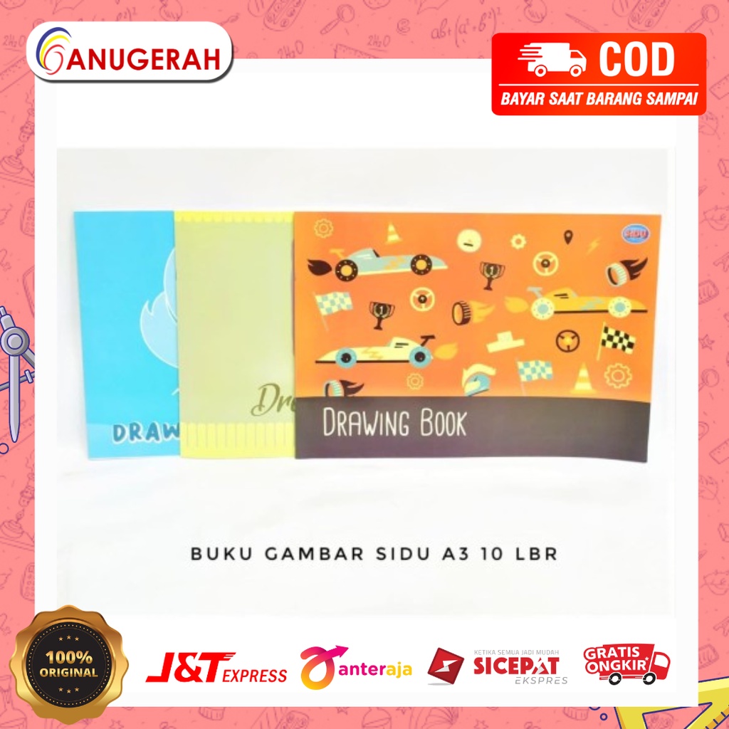 SIDU A3 DRAWING BOOK (ชิ้น)