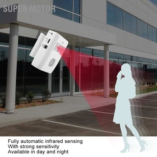 Super Motor 16 Music Ir Motion Independent Sensor กริ่งเตือนภัยสําหรับติดประตูบ้าน