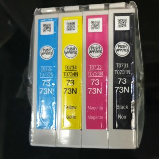 EPSON 73 BK,C,M,Y nobox