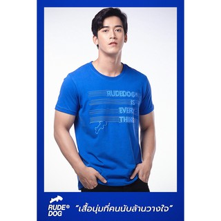 rudedog เสื้อคอกลม ชาย หญิง  รุ่น Everything สี โอเชียน