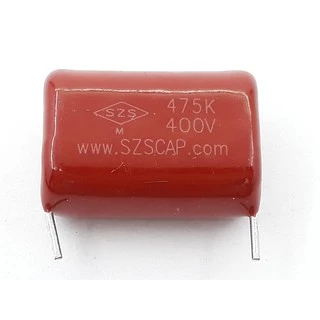 ตัวเก็บประจุ CBB 475K400V (SZSCAP) ตัวเก็บประจุฟิล์มแรงดันสูง / เครื่องเชื่อมอินเวอร์เตอร์ตัวเก็บประจุความถี่สูง 475