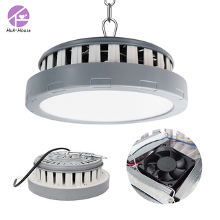 โคมไฮเบย์(รุ่นมีพัดลม) IWC-HIB-LED-150W-21000LM-WH