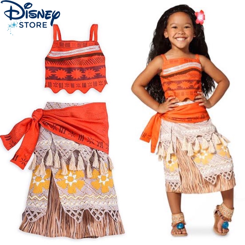 Shopdisney 🇺🇸ชุดแฟนซี ชุดคอสตูมเด็ก เจ้าหญิงโมอาน่า ลิขสิทธิ์แท้จากดิสนี่ย์สโตร์ Disney Moana Costum