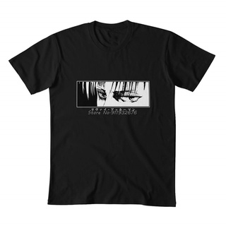 เสื้อผ้าผชเสื้อยืด ผ้าฝ้าย พิมพ์ลาย Levi Stare SNK สไตล์ฮิปฮอป สตรีท สําหรับผู้ชายS-5XL