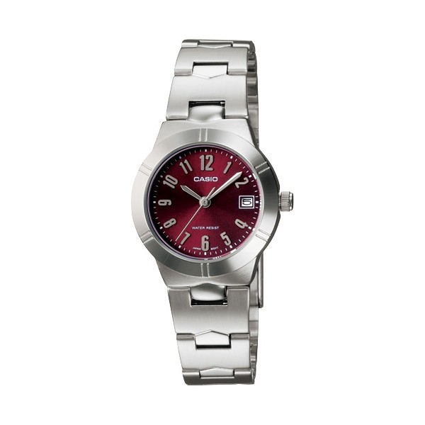 Casio Lady Watch Stainless Strap รุ่น LTP-1241D-4A2DF,LTP-1241D-4A2,LTP-1241D