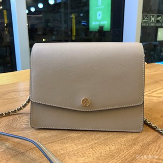 ❌ส่งด่วน❌ เจ้าใหญ่ งานดี TORY BURCH TB female bag medium ROBINSON shoulder messenger bag organ bag flap messenger bag-