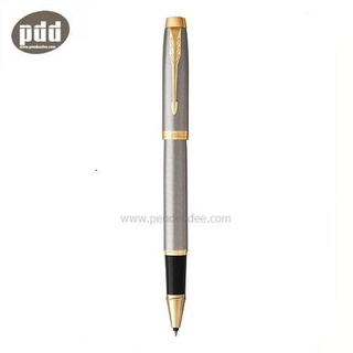 PARKER ปากกาป๊ากเกอร์ โรลเลอร์บอล ไอเอ็ม เงิน คลิปทอง (NEW)