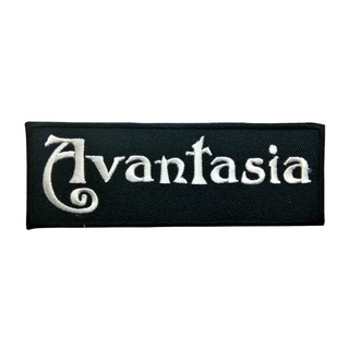 Avantasia ตัวรีดติดเสื้อ อาร์มรีด อาร์มปัก หมวก กระเป๋า แจ๊คเก็ตยีนส์ Hipster Embroidered Iron on Patch  DIY