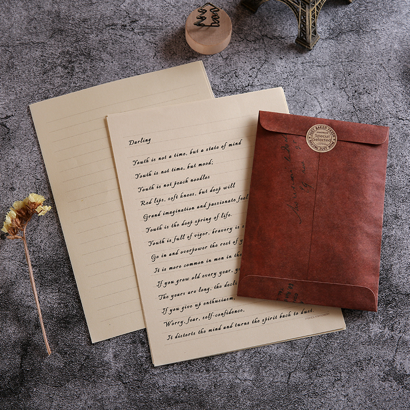 สติ๊กเกอร์ซีลกระดาษ A5 สไตล์จีนย้อนยุค