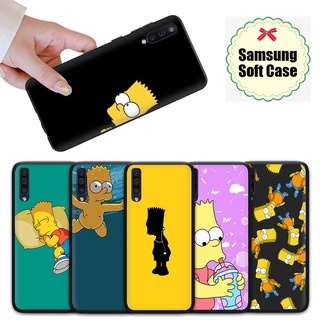 เคสโทรศัพท์มือถือแบบนิ่ม ลายซิมสันสุดเท่ สําหรับ Samsung A10 A10S A20 A20S A30 A30S A40S A50 A50S I5E10