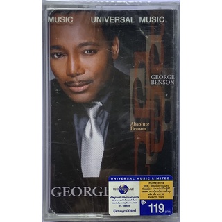 Cassette Tape เทปคาสเซ็ตเพลง George Benson Absolute Benson ลิขสิทธิ์ ซีล