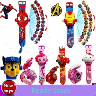 *พร้อมส่ง* โปรเจคเตอร์ Spiderman Iron Man My Little Pony ของเล่นเสริมการเรียนรู้เด็ก