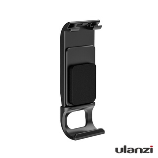 ULANZI® CHARGEABLE PLASTIC BATTERY LID ฝาปิดอลูมีเนียมด้านข้างแบบมีรู สามารถชาร์จไฟทำ Vlog ได้ สำหรับ GoPro รุ่น 10 / 9