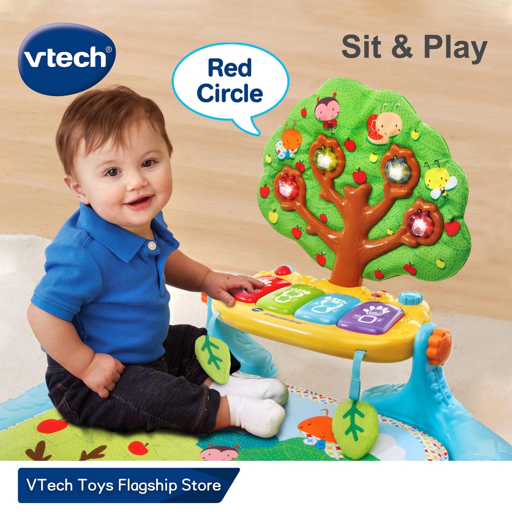 VTech Official Store 4 In 1 New Born Baby Gym Playmat Activity Gym Infant แผ่นรองคลาน เพลยิม เสื่อรองคลาน 0/3 Months