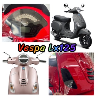 Vespa Lx125 ฟิล์มกันรอยไมล์/ไฟหน้า/ไฟเลี้ยวหน้า+หลัง/ไฟท้าย Vespa LX125 I-get (ตัวใหม่)