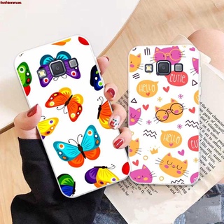 เคสโทรศัพท์ชนิดซิลิโคน Tpu แบบนิ่มลาย Thcom สําหรับ Samsung A3 A5 A6 A7 A8 A9 Star Pro Plus E5 E7 2016 2017 2018 Thcom Pattern-2