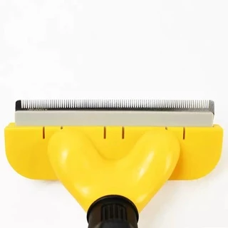 Pet Dog Cat Brush Grooming Tool หวีขนสัตว์เลี้ยงที่สะดวก หวีกำจัดขนสำหรับสุนัข 👍แนะนำเป็นอย่างยิ่ง
