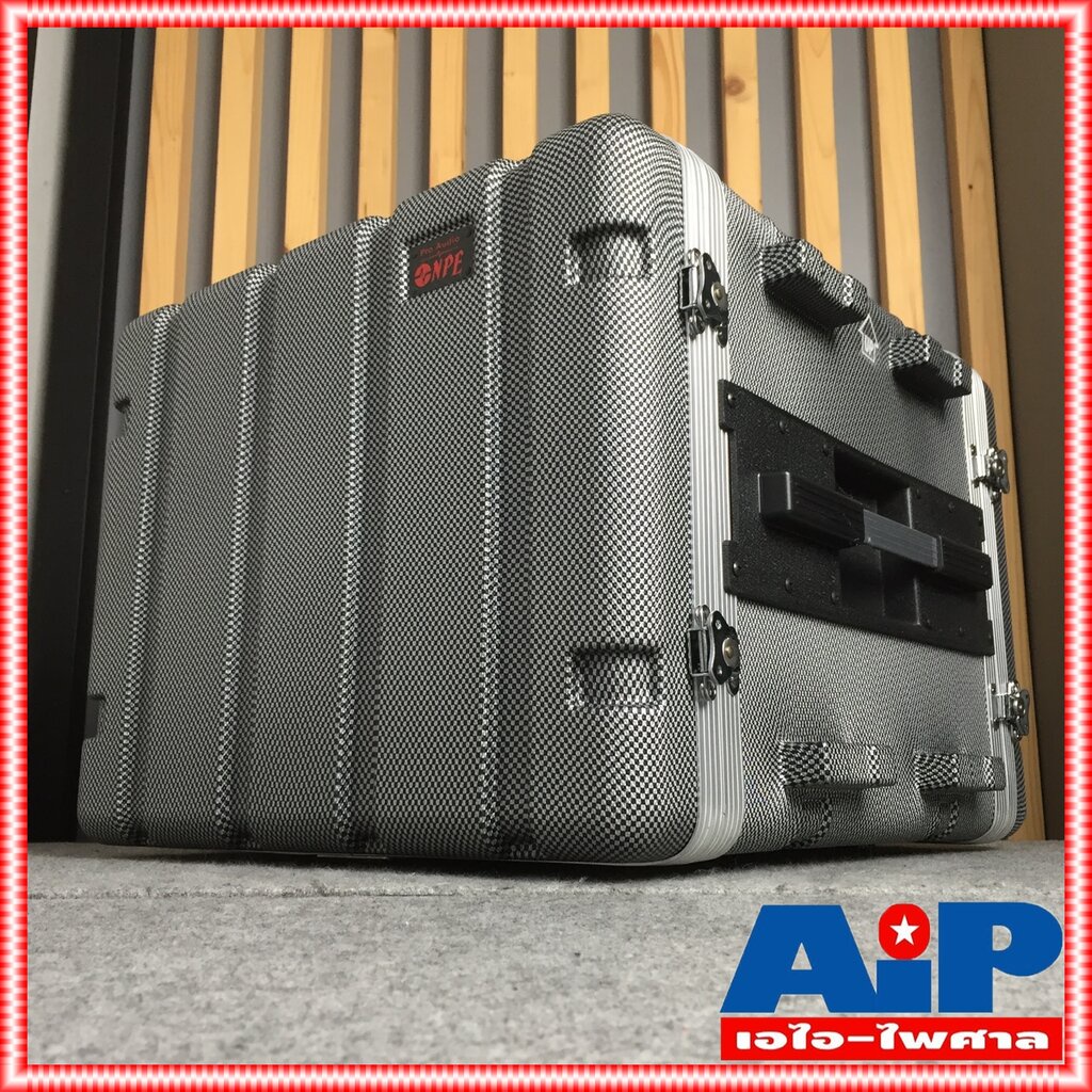 NPE RC ABS8U KEVLAR ลึก17นิ้ว RACK ABS 8U 17นิ้ว แร็คเครื่องเสียง กล่องเก็บเครื่องเสียง แร็คABS แร็ค เครื่องเสียง ราคา ถูกที่สุด ดีลบีเคเค แกลเลอรีภาพที่ 3