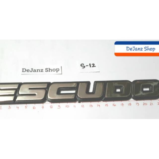 Emblem - Writing - สติ๊กเกอร์ - สติ๊กเกอร์ - โลโก้ Suzuki ESCUDO