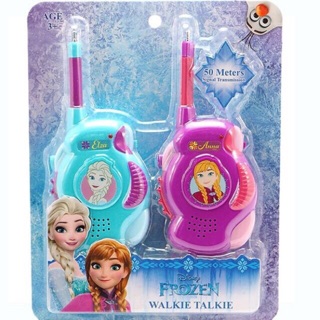 ของเล่นเด็ก วิทยุสื่อสารwalkie talkie ลายโฟรเซ่น(Frozen)