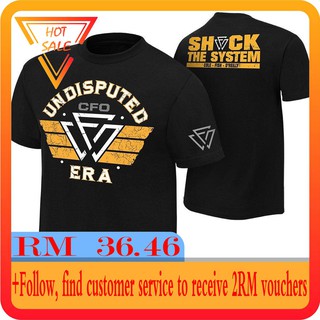 แพงกว่า แต่ดีกว่าWwe Undisputed Cfo Era In Black Men T-shirt high quality 100%cotton unisex 5jne