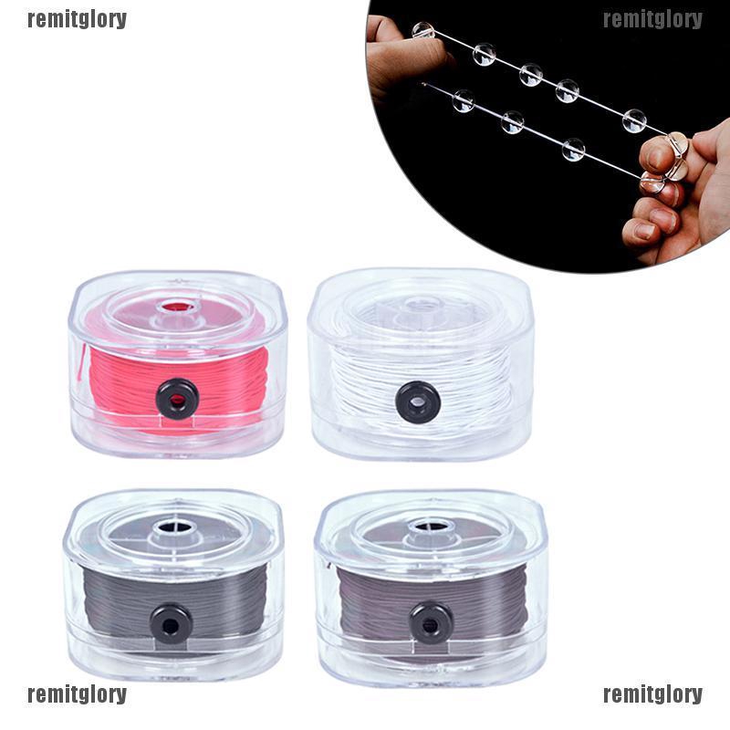 DIY Elastic Stretchy Beading Thread Cord with Box Bracelet Jewelry Maki