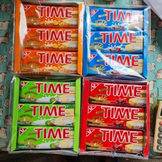 ขนมไทม์TIMEราคา5บาท 12ซอง(สินค้าขายดี)