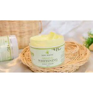 นิวไวท์ บอดี้ครีม New white whitening body cream 250g.End White Body Cream ครีมเอ็นไวท์ปริมาณ 250g📌