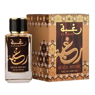 แท้100% น้ำหอมอาหรับ Raghba Wood Intense Eau de Parfum 100ml by Lattafa Perfume Spray
น้ำหอม​ดูไบ​ น้ำหอม​แท้