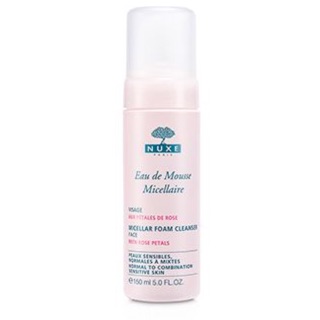 NUXE  Micellar Foam Cleanser With Rose Petals (Normal to Combination, Sensitive Skin)  Size: 150ml/5oz