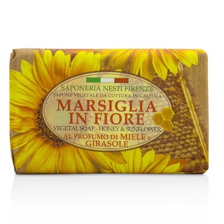 NESTI DANTE Marsiglia In Fiore Vegetal Soap - น้ำผึ้งและดอกทานตะวัน - 125g/4.3oz