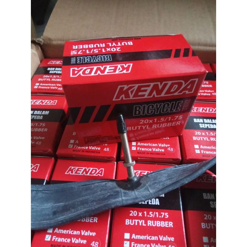 ยางใน Kenda 20x1.5/1.75 FV 48mm