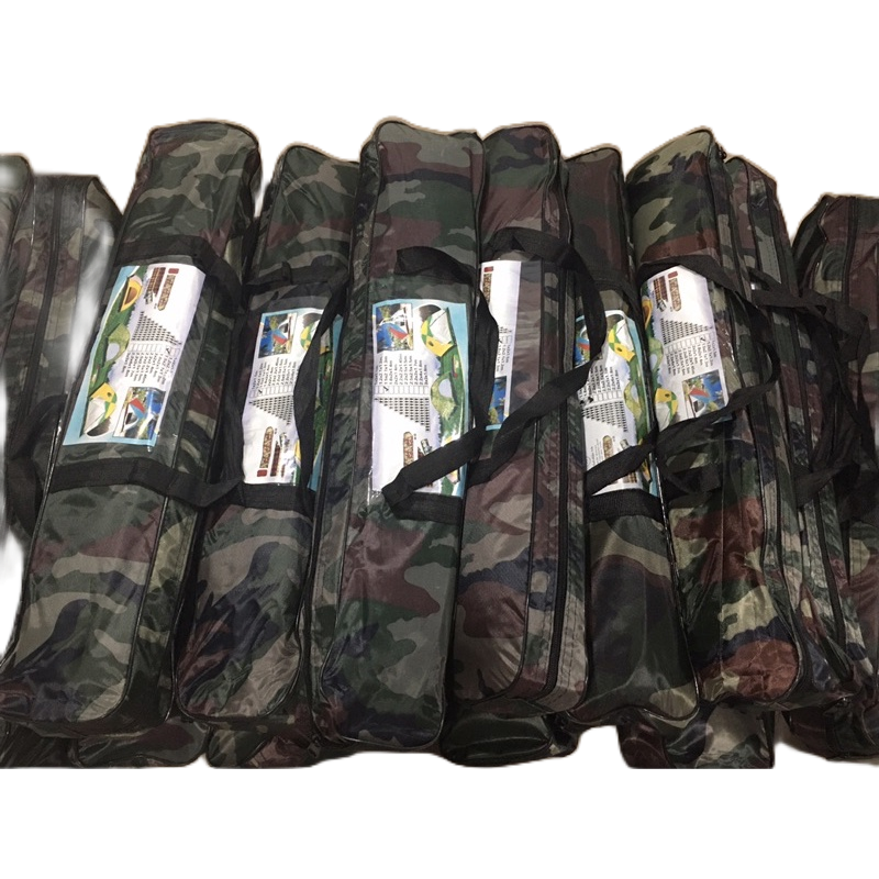 เต้นท์สนาม 2*2และ 2*1.5   UVลายทหาร กันน้ำมีช่องระบายพร้อมตาข่ายกันยุง3คนนอน5คนนอก - รูปที่ 5