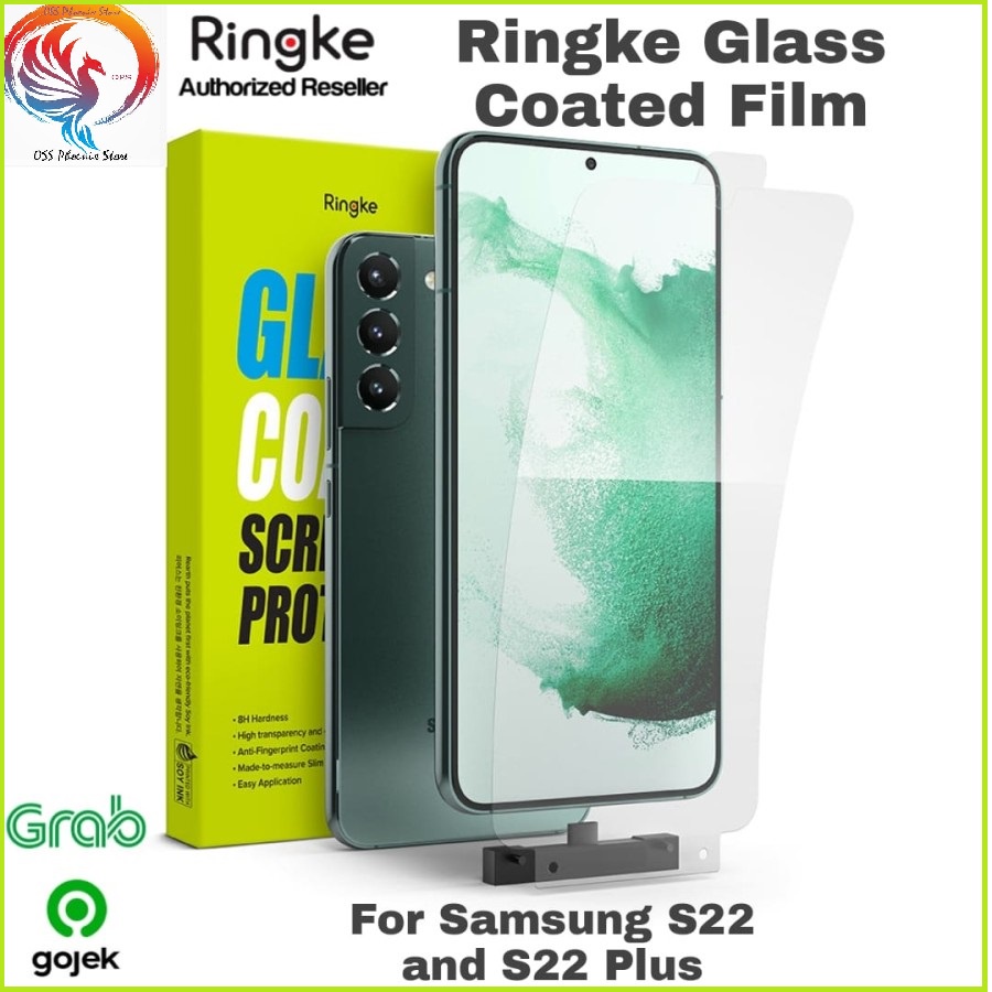 ฟิล์มกันรอยหน้าจอ Ringke สําหรับ Samsung S22 และ S22 Plus ของแท้