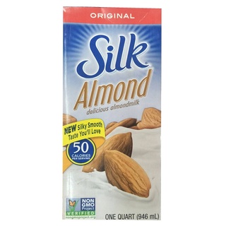 ✨Sale✨ Silk Pure Almond Milk Original 946ml 🚚พร้อมส่ง!✅